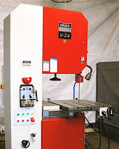 23" DAKE ... VERTICAL BANDSAW